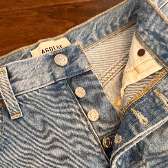 A GOLDE Parker Distressed Denim Women Shorts - Picture 3 of 6